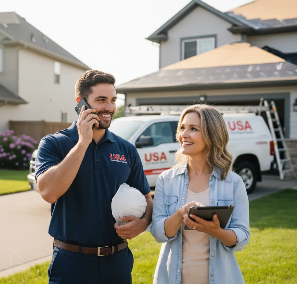 USA Roof Repair Experts customer support in Collierville